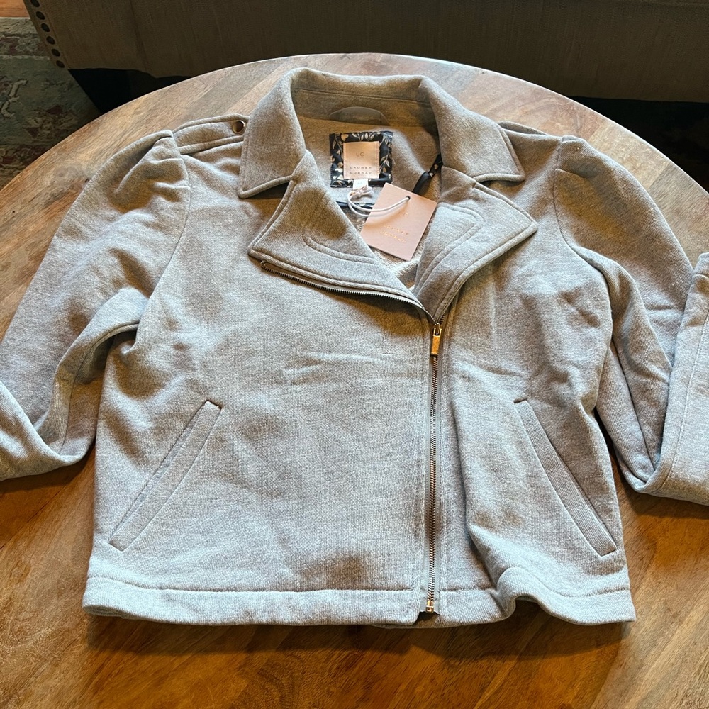 Grey Military Jacket